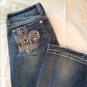 Size 27 Miss Me boot cut jeans